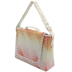 Abstract Floral Print Box Up Messenger Bag by SpinnyChairDesigns