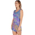 Boho Retro Wildflower Print Bodycon Dress View2