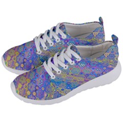 Boho Retro Wildflower Print Men s Lightweight Sports Shoes by SpinnyChairDesigns