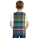 Colorful Madras Plaid Kids  SportsWear View2