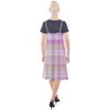 Pink Madras Plaid Camis Fishtail Dress View2