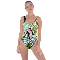 Flamingo Ropical Bring Sexy Back Swimsuit by designsbymallika