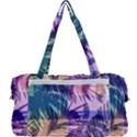 Purple Tropical Pattern Multi Function Bag View2