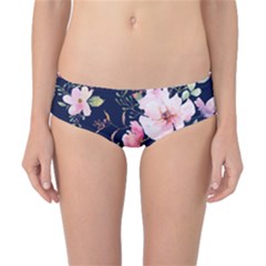 Printed Floral Pattern Classic Bikini Bottoms by designsbymallika