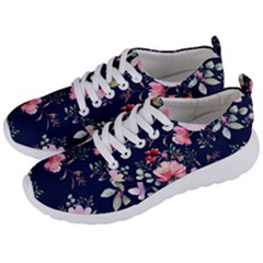 Printed Floral Pattern Men s Lightweight Sports Shoes by designsbymallika