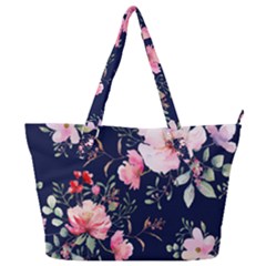 Printed Floral Pattern Full Print Shoulder Bag by designsbymallika