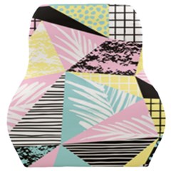 Mosaic Print Car Seat Back Cushion 