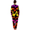 Multicolored Scribble Abstract Pattern OnePiece Jumpsuit (Ladies)  View2