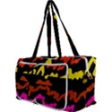 Multicolored Scribble Abstract Pattern Multi Function Bag View3