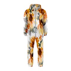 Sunflowers Hooded Jumpsuit (kids)