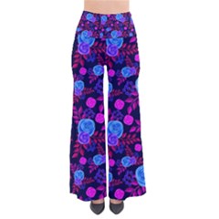 Backgroung Rose Purple Wallpaper So Vintage Palazzo Pants