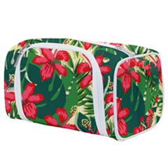 Floral Pink Flowers Toiletries Pouch