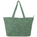 Asparagus Green Butterfly Print Full Print Shoulder Bag View1