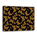 Black Gold Butterfly Print Canvas 16  x 12  (Stretched) View1