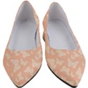 Peaches and Cream Butterfly Print Women s Block Heels  View1