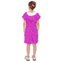 Fuchsia Butterfly Print  Kids  Drop Waist Dress View2