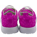 Fuchsia Butterfly Print  Kids Athletic Shoes View4