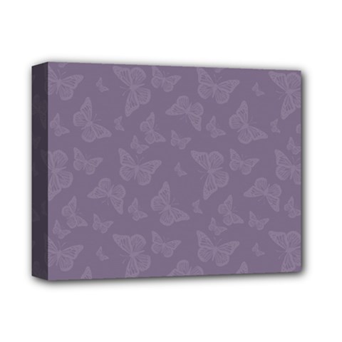 Grape Compote Butterfly Print Deluxe Canvas 14  X 11  (stretched) by SpinnyChairDesigns