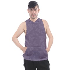 Grape Compote Butterfly Print Men s Sleeveless Hoodie by SpinnyChairDesigns