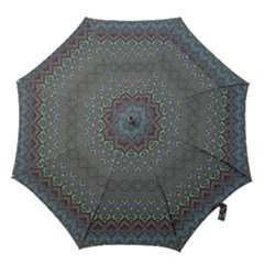 Boho Sweetheart Pattern Hook Handle Umbrellas (small) by SpinnyChairDesigns