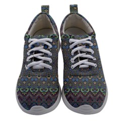 Boho Sweetheart Pattern Athletic Shoes by SpinnyChairDesigns