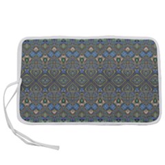 Boho Sweetheart Pattern Pen Storage Case (m) by SpinnyChairDesigns