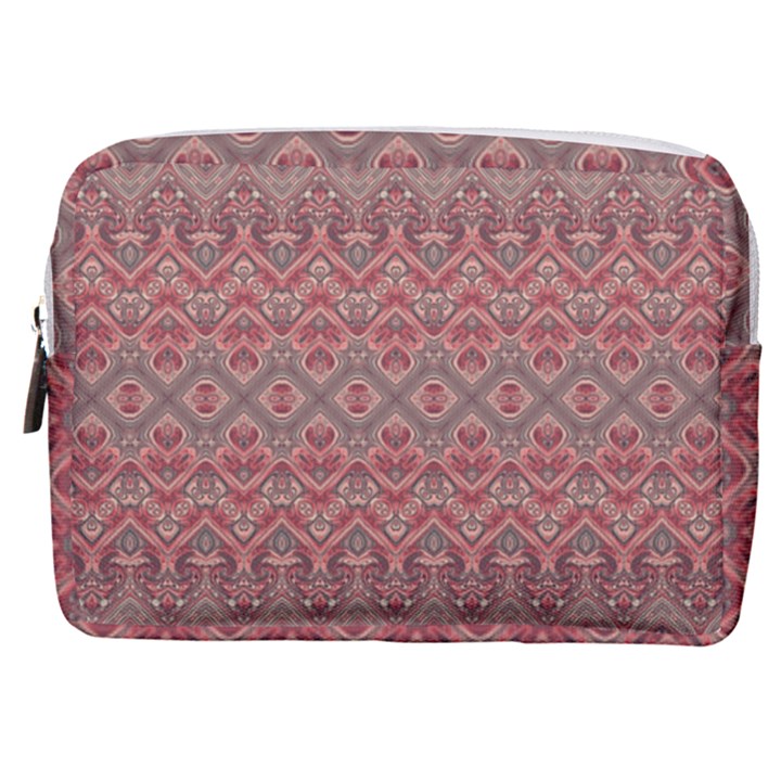 Boho Rustic Pink Make Up Pouch (Medium)