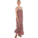 Boho Rustic Pink Cami Maxi Ruffle Chiffon Dress View1