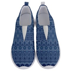 Boho Denim Blue No Lace Lightweight Shoes by SpinnyChairDesigns