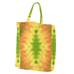 Lemon Lime Tie Dye Giant Grocery Tote by SpinnyChairDesigns