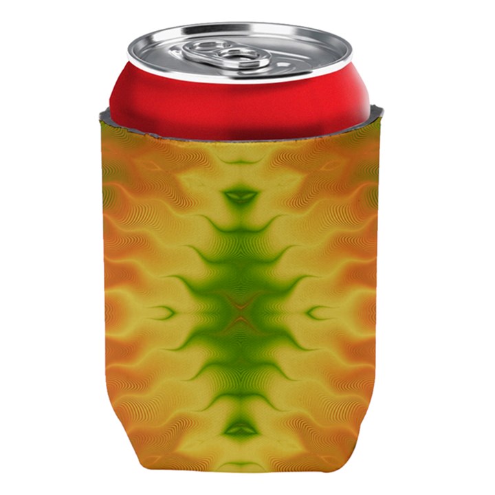 Lemon Lime Tie Dye Can Holder