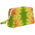 Lemon Lime Tie Dye Wristlet Pouch Bag (Large) View1