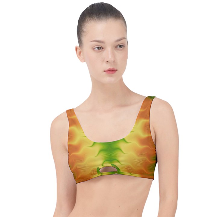 Lemon Lime Tie Dye The Little Details Bikini Top