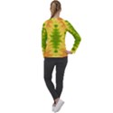 Lemon Lime Tie Dye Women s Long Sleeve Raglan Tee View2