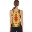 Red Gold Tie Dye Tank Top View2