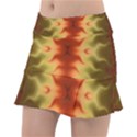 Red Gold Tie Dye Tennis Skorts View1