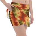 Red Gold Tie Dye Tennis Skorts View3