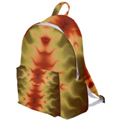 Red Gold Tie Dye The Plain Backpack by SpinnyChairDesigns