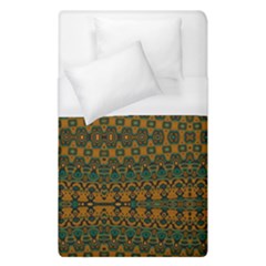 Boho Rustic Green Duvet Cover (single Size) by SpinnyChairDesigns