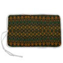 Boho Rustic Green Pen Storage Case (S) View1