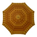 Boho Honey Gold Golf Umbrellas View1