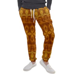 Boho Honey Gold Men s Jogger Sweatpants by SpinnyChairDesigns