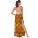 Boho Honey Gold Maxi Chiffon Tie-Up Sarong View2