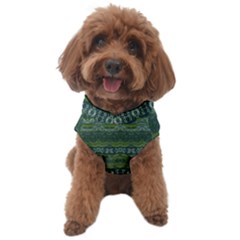 Boho Forest Green  Dog Sweater by SpinnyChairDesigns