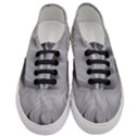 Abstract Black Grey Women s Classic Low Top Sneakers View1