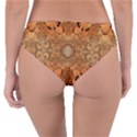 Rustic Orange Swirls Reversible Classic Bikini Bottoms View2