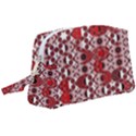 Red Black Checkered Wristlet Pouch Bag (Large) View1