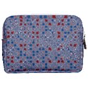 Abstract Checkered Pattern Make Up Pouch (Medium) View2