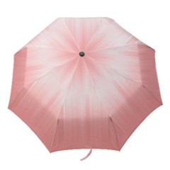 Fresh Pink Ombre Folding Umbrellas by SpinnyChairDesigns