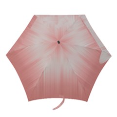 Fresh Pink Ombre Mini Folding Umbrellas by SpinnyChairDesigns